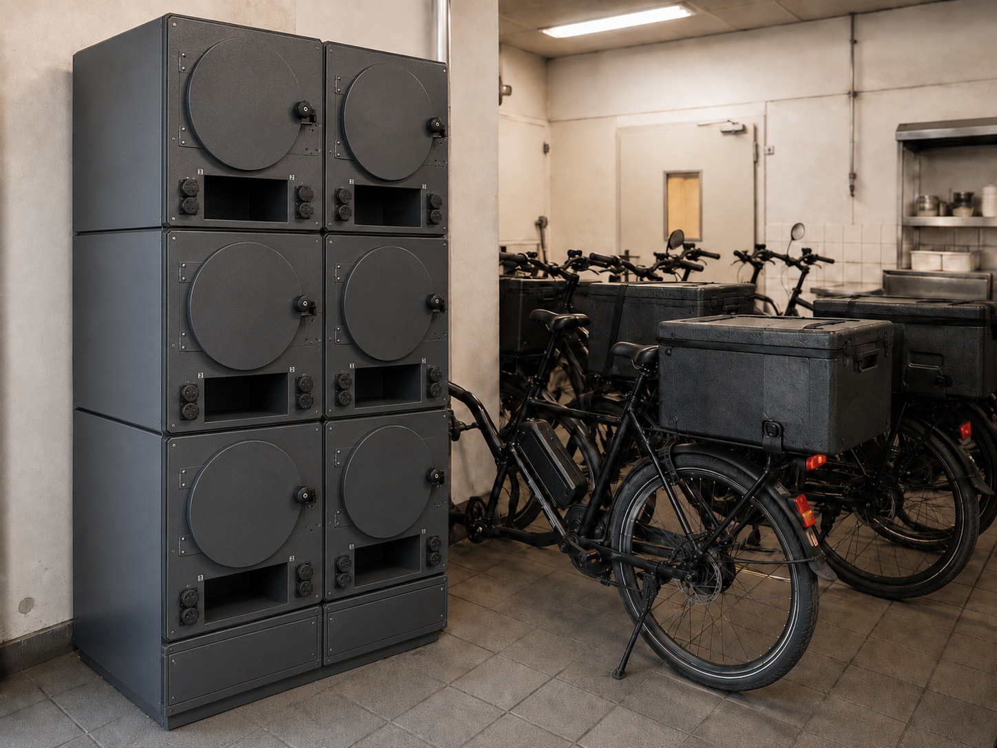 Battery control box