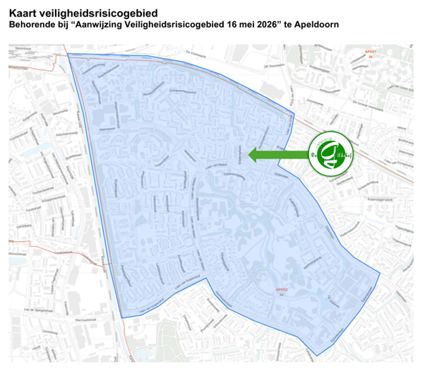 Cafetaria Gildehof midden in veiligheidsrisicogebied apeldoorn