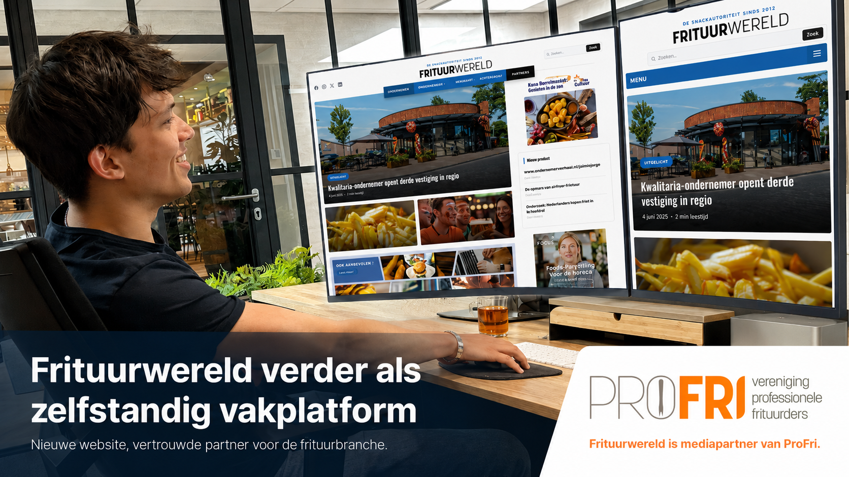 Frituurwereld mediapartner van ProFri