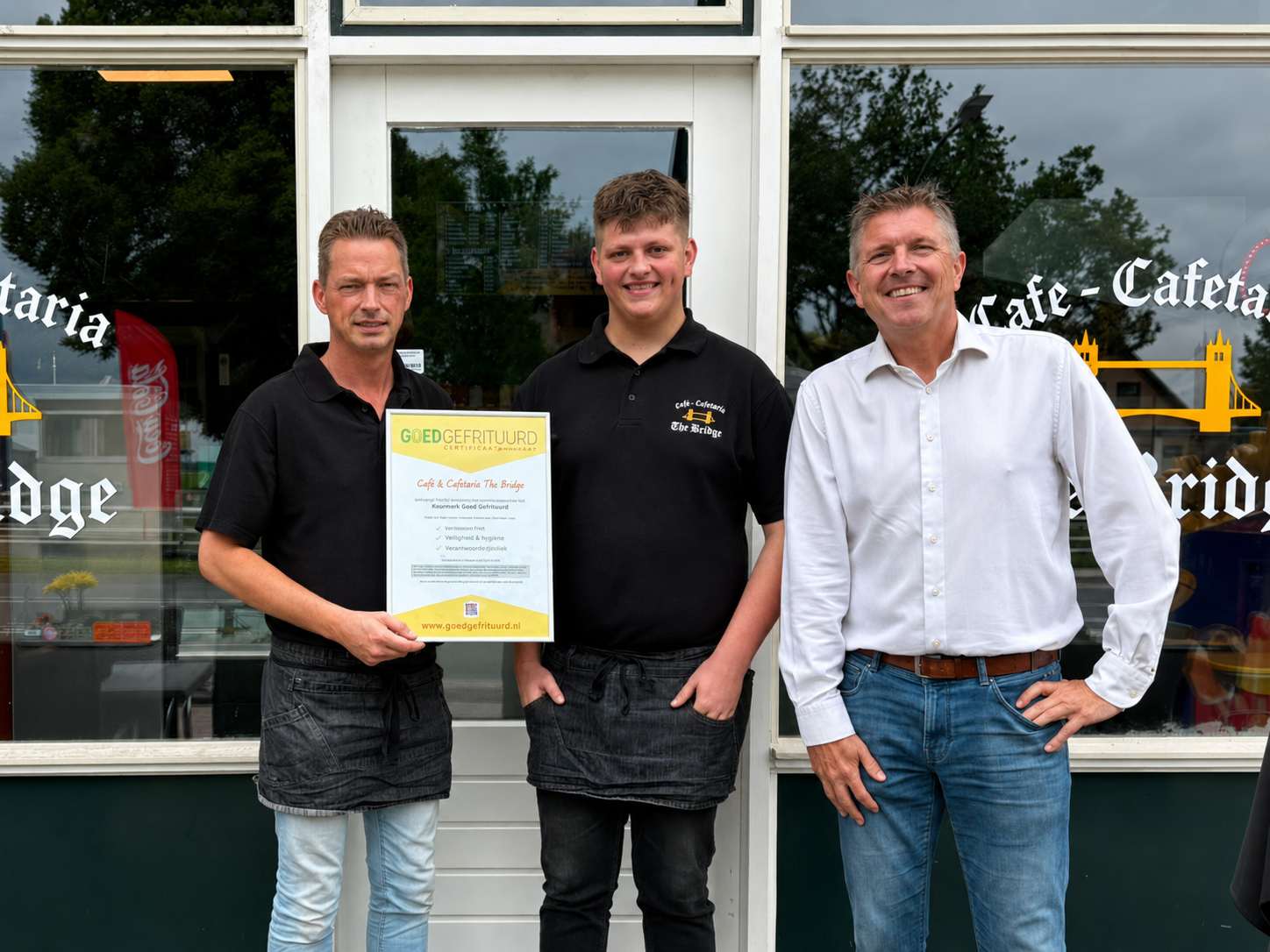 Keurmerk Goed Gefrituurd voor The Bridge Bovensmilde