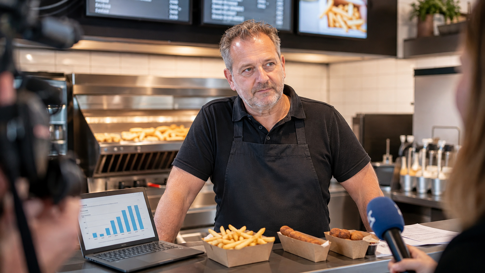 ProFri media aandacht CBS cijfers verdubbeling snackbars fastfoodbedrijven