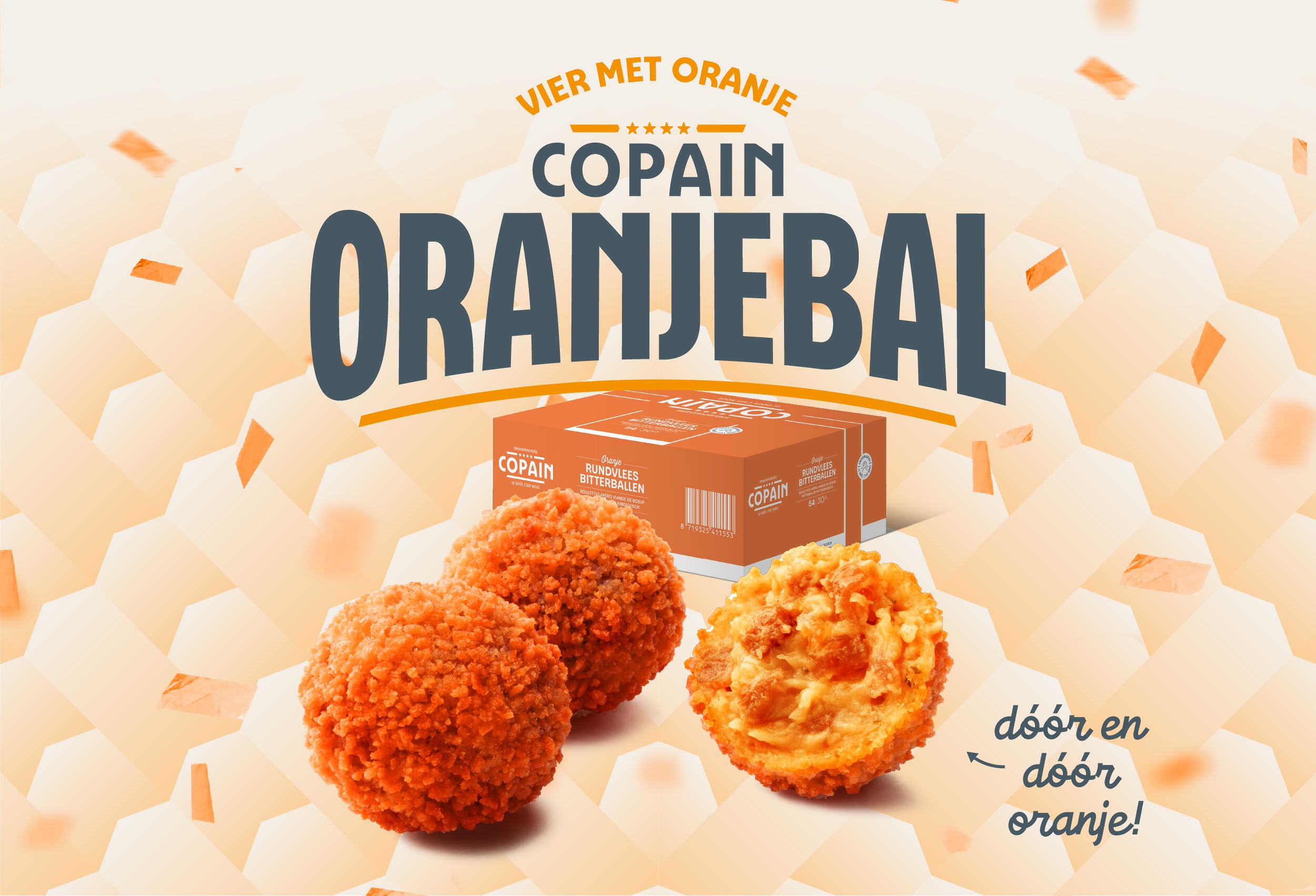 ProFri partner Beltaste introduceert de oranjebal van COPAIN