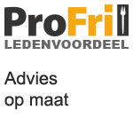 Logo ProFri ledenvoordeel Advies op maat