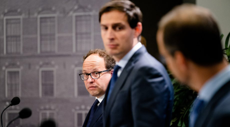 Foto ministers Koolmees Hoekstra en Wiebes