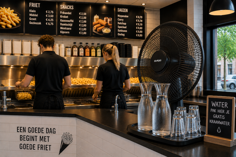 PorFri Hitte op de werkvloer