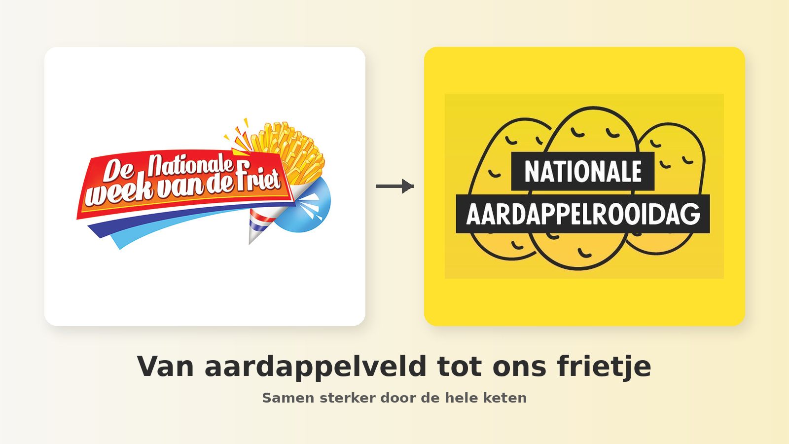 profri week van de friet aardappelrooidag originele logos